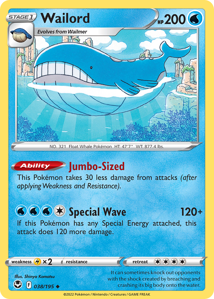Wailord - 038/195 - EN