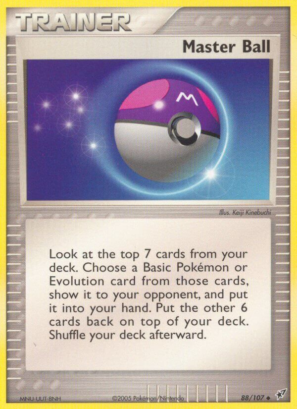 Master Ball - 88/107 - EN Master Ball - 88/107 - EN