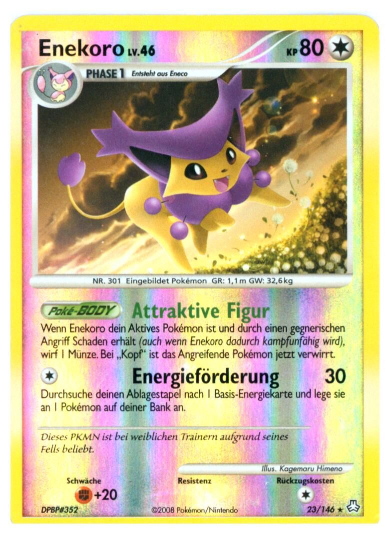 enekoro-23-146-pokemon-tcg-near-mint-de Enekoro - 23/146 - Pokémon TCG - Near Mint - DE