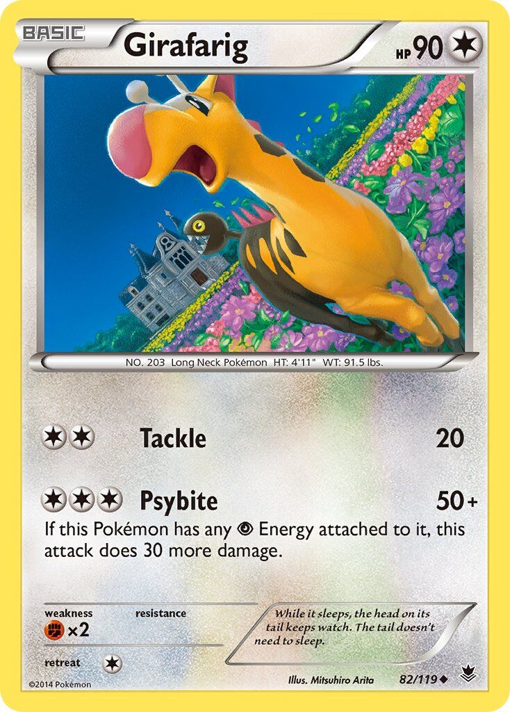 Girafarig - 82/119 - EN Girafarig - 82/119 - EN
