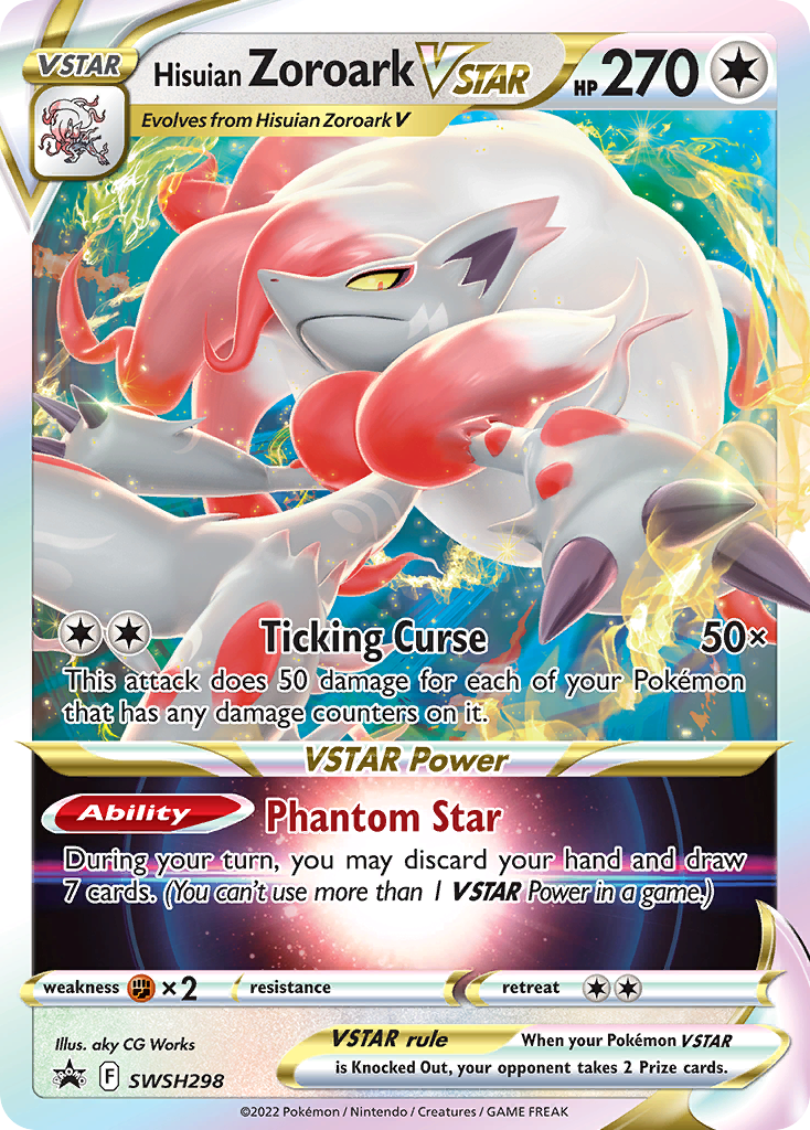 Hisuian Zoroark VSTAR - SWSH298/306 - EN