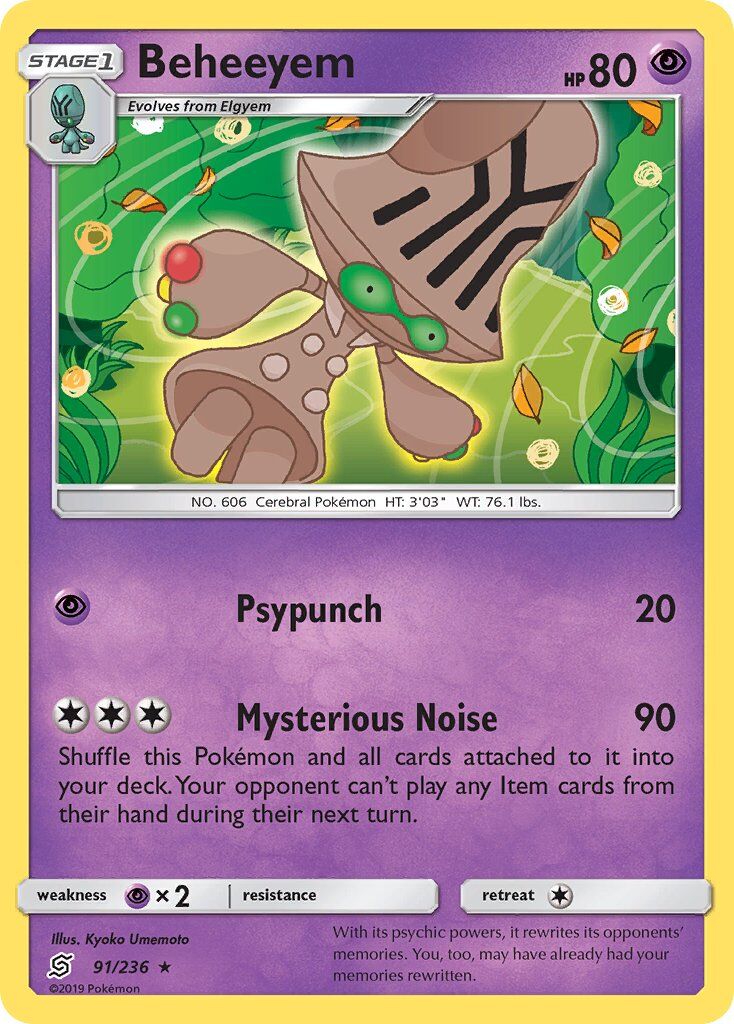 Beheeyem - 91/236 - EN Beheeyem - 91/236 - EN