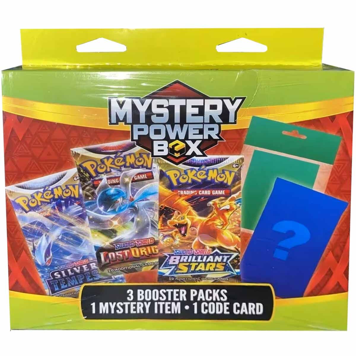 Pokémon TCG Sword & Shield Mystery Power Box (3 Boosters Packs) - EN Pokémon TCG Sword & Shield Mystery Power Box (3 Boosters Packs) - EN