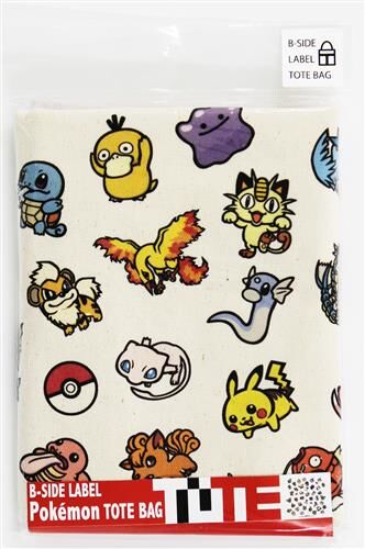 Pokemon x B-Side Label - Tote Total Pattern - Tragtasche Pokemon x B-Side Label - Tote Total Pattern - Tragtasche