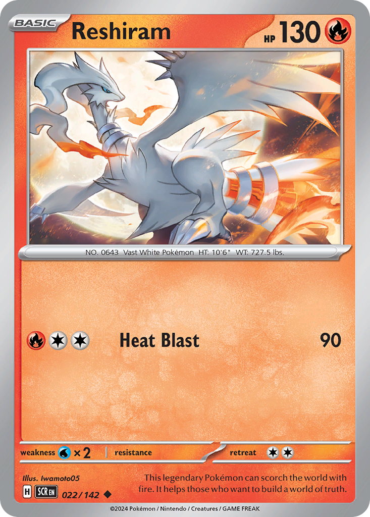 Reshiram - 022/142 - EN