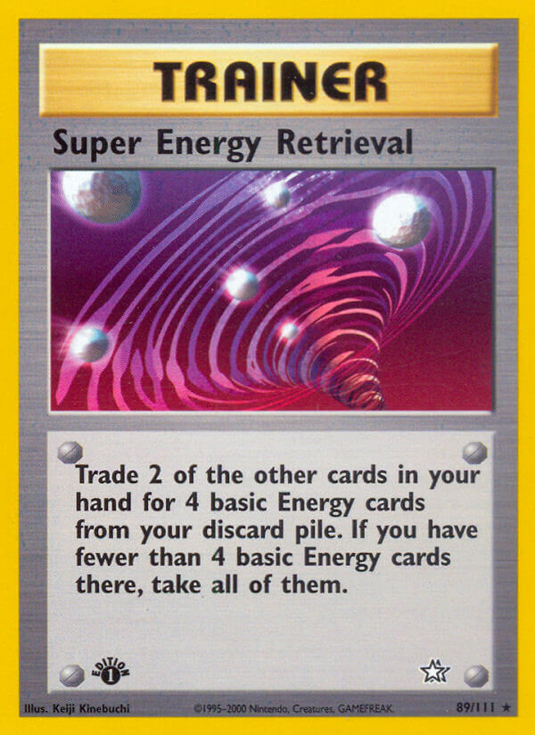 Super Energy Retrieval - 89/111 - 1st Edition - EN