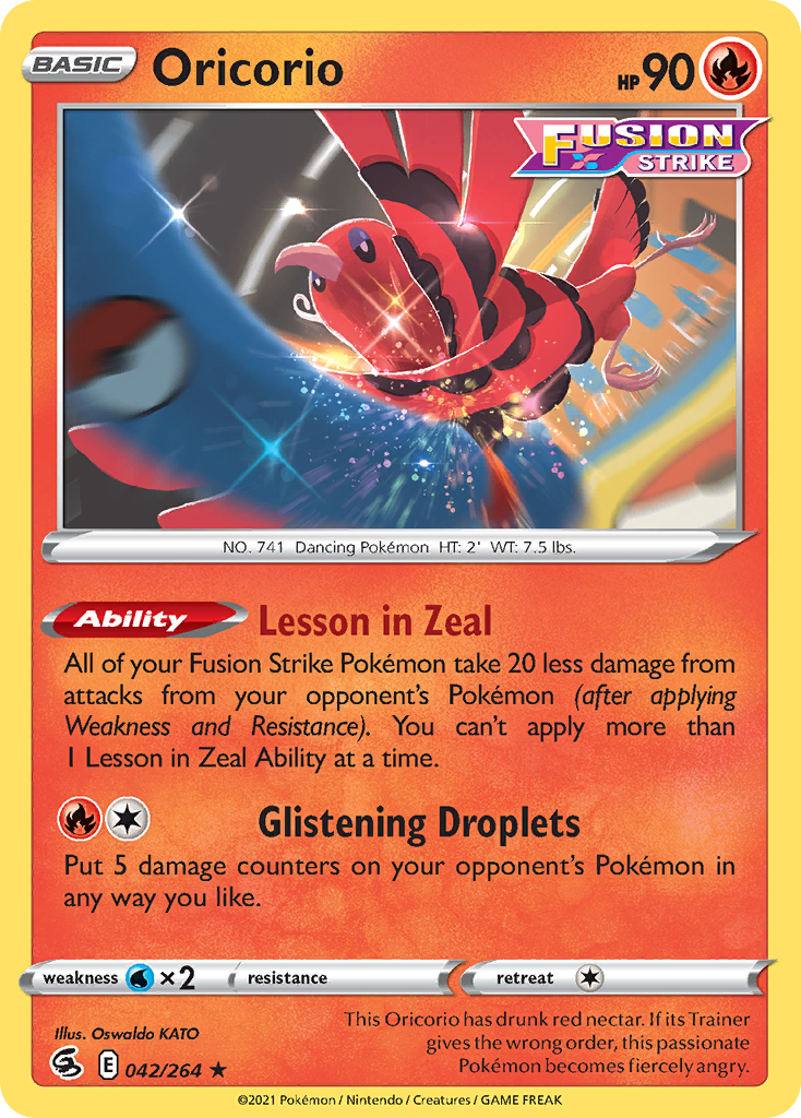 Oricorio - 042/264 - EN