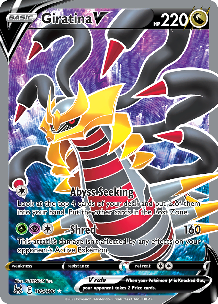 Giratina V - 185/217 - EN Giratina V - 185/217 - EN