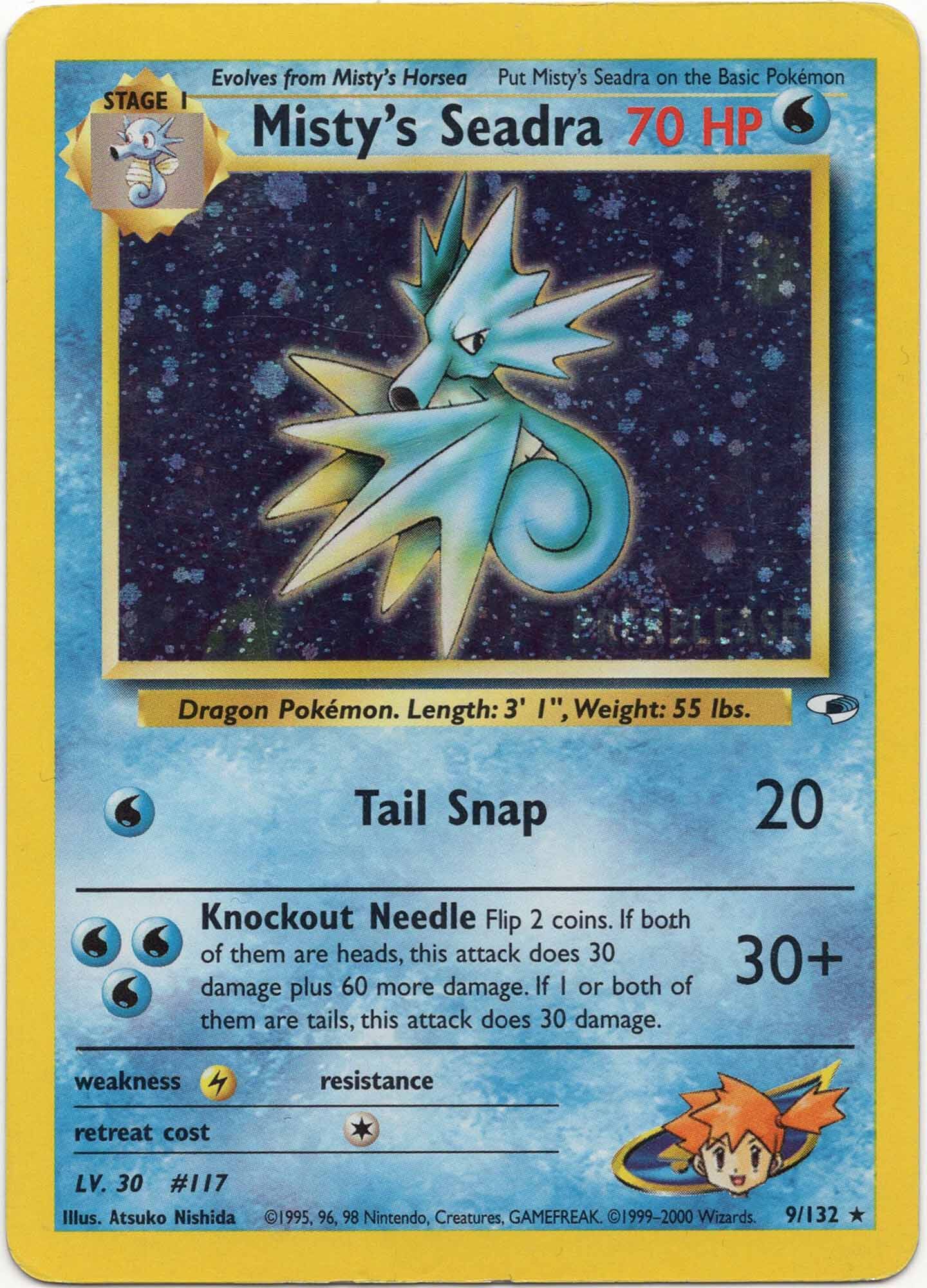 misty-s-seadra-9-132-prerelease-poke-mon-tcg-lightly-played Misty's Seadra - 9/132 - Prerelease - Pokémon TCG (Lightly Played)