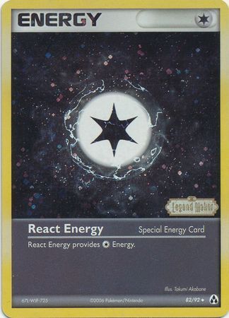 React Energy - 82/92 - Reverse Holo - EN React Energy - 82/92 - Reverse Holo - EN