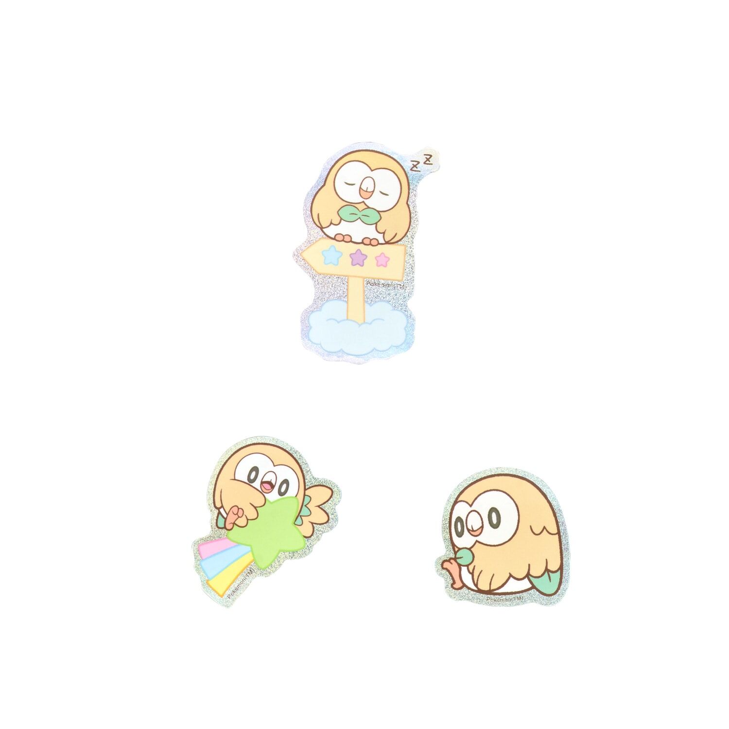 Pokepeace Mobile Sticker Rowlet