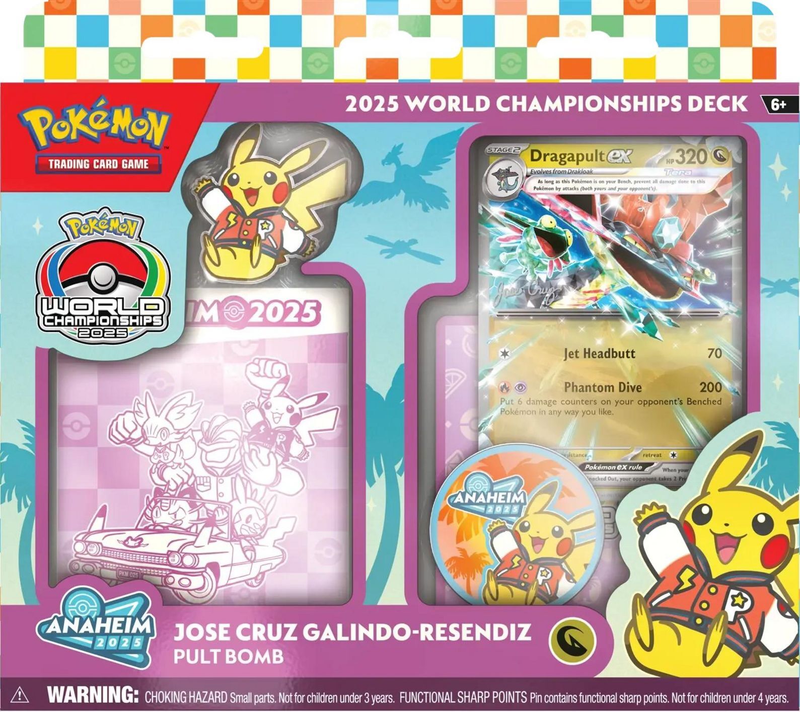 Pokémon TCG: 2025 World Championships Deck - Jose Cruz Galindo-Resendiz Dragapult ex - EN