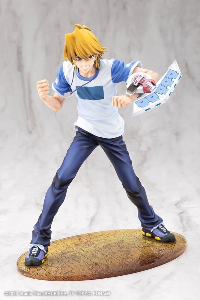 Yu-Gi-Oh! ARTFX J PVC Figur 1/7 Katsuya Jonouchi (Joey Wheeler) Passionate Duelists 22 cm