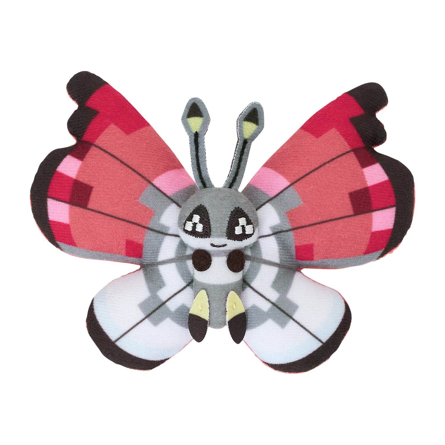 Vivillon Bug Out! Plush Badge - 8.5 cm
