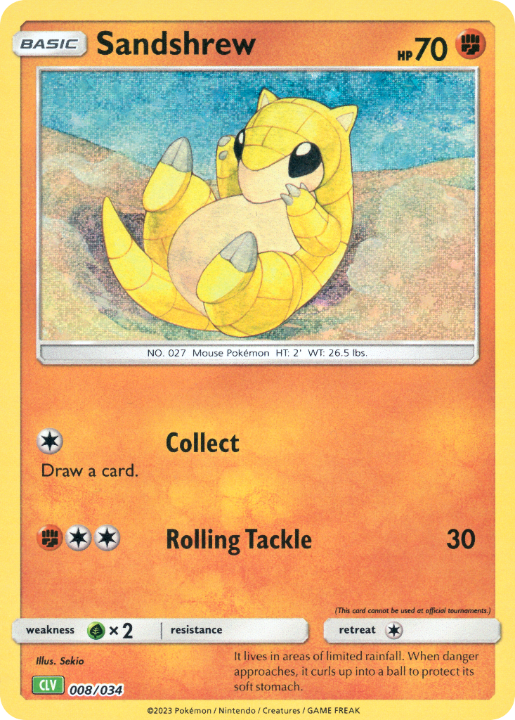 Sandshrew - 008/34 - EN