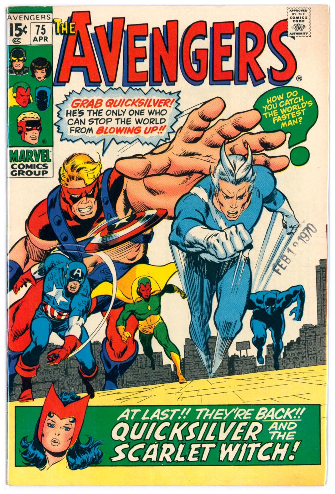 Avengers #75 Avengers #75