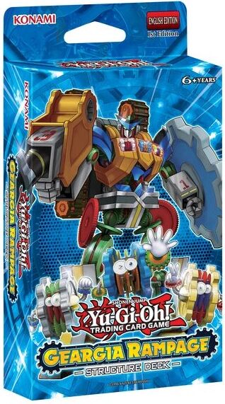 Structure Deck Geargia Rampage 1st Edition - Yu-Gi-Oh! - EN Structure Deck Geargia Rampage 1st Edition - Yu-Gi-Oh! - EN