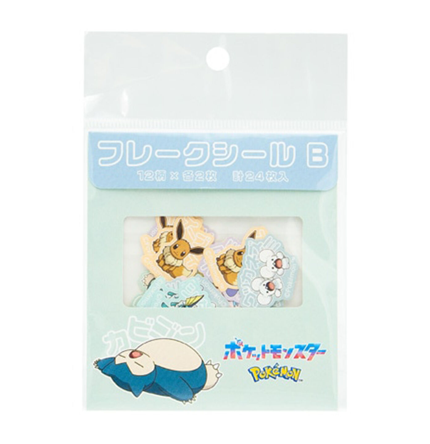 Showa Note Pokémon Center Flake Stickers B