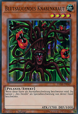 Blutsaugendes Knabenkraut - Yu-Gi-Oh!
