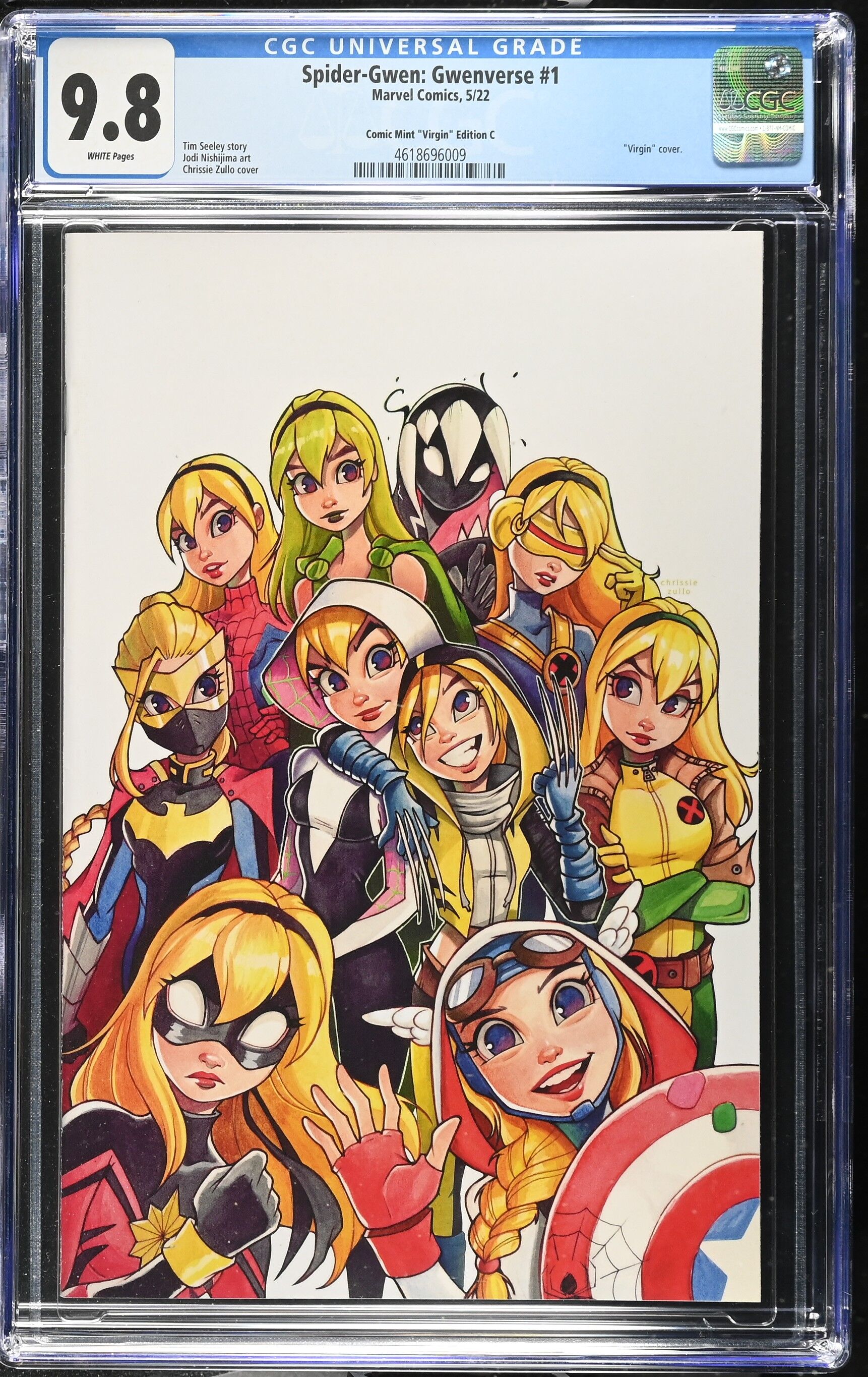 Spider-Gwen Gwenverse #1 CGC 9.8 Spider-Gwen Gwenverse #1 CGC 9.8