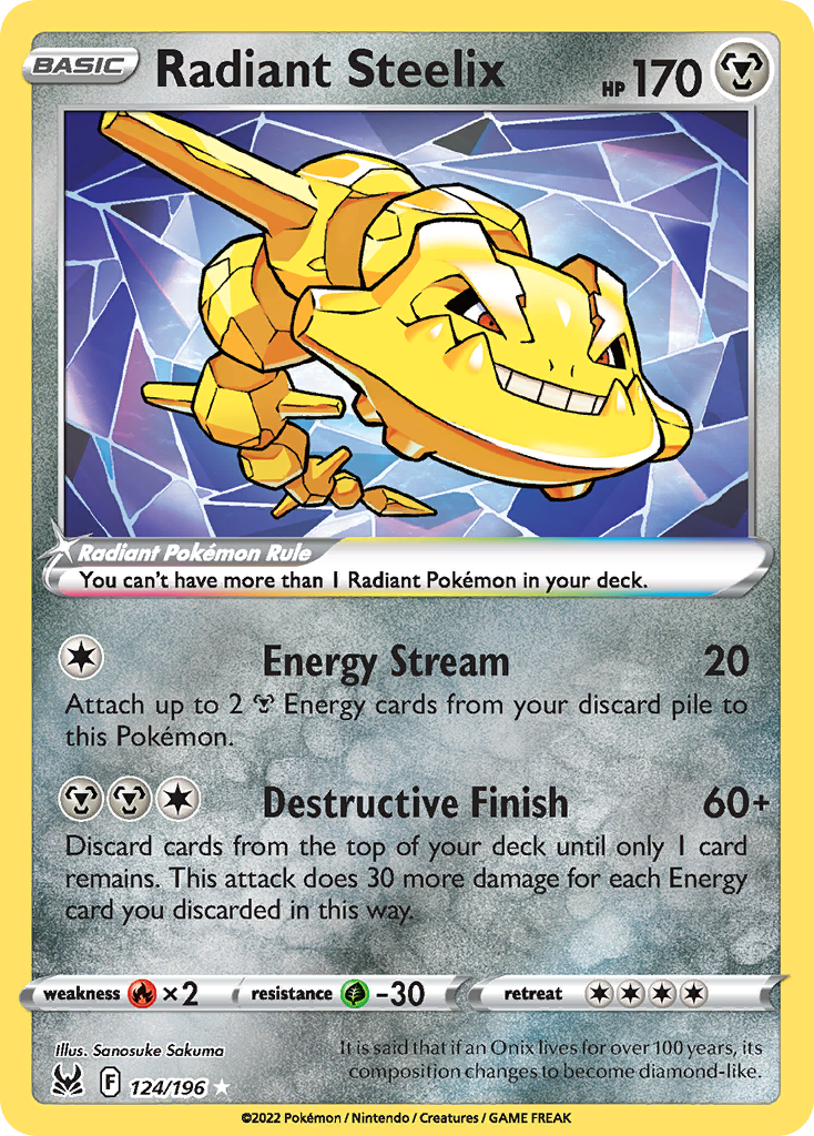 Radiant Steelix - 124/217 - EN