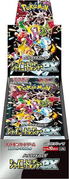 Pokémon Shiny Treasure ex (sv4a) Booster Display (10) - JPN Pokémon Shiny Treasure ex (sv4a) Booster Display (10) - JPN