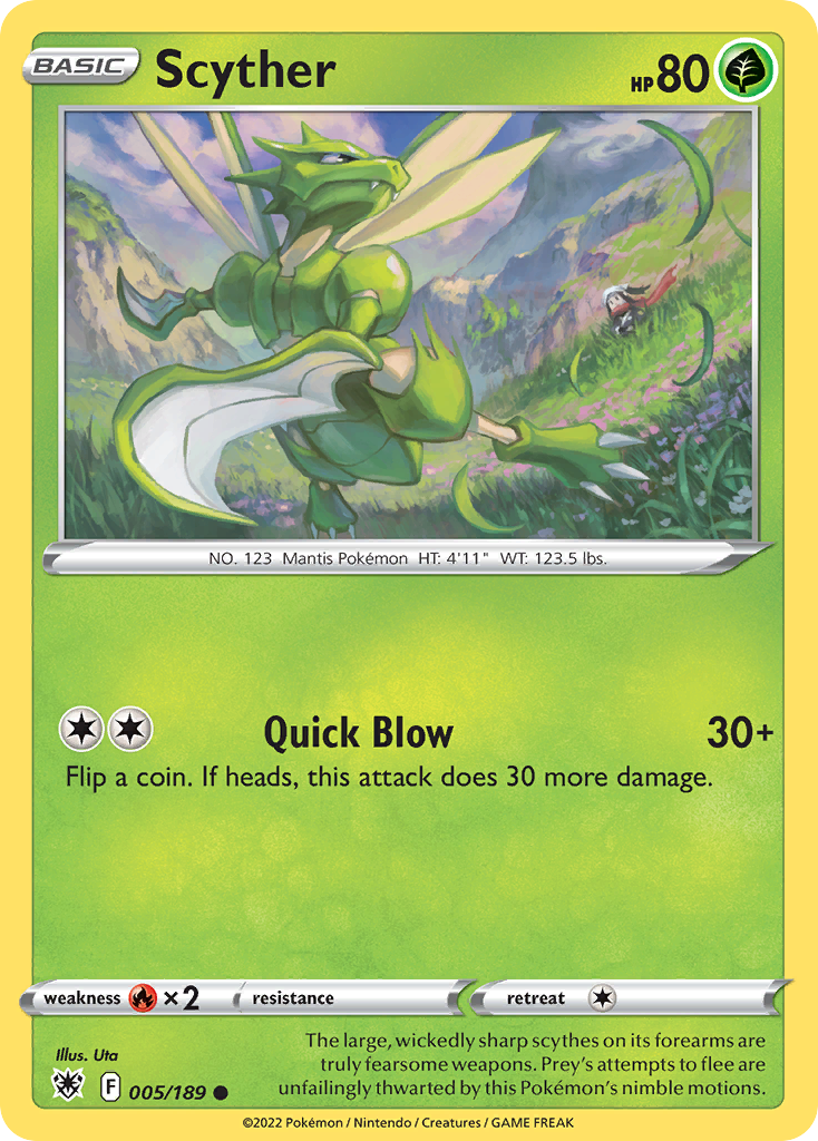 Scyther - 005/189 - EN Scyther - 005/189 - EN