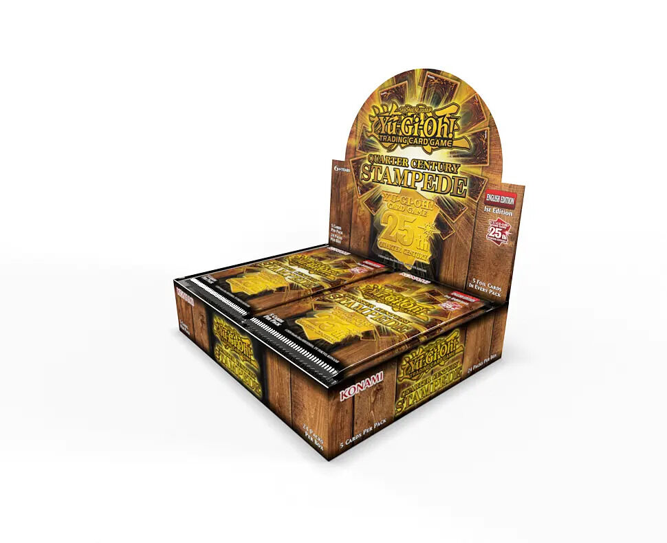 Quarter Century Stampede Booster Display (24) - 1. Auflage - Yu-Gi-Oh! - EN Quarter Century Stampede Booster Display (24) - 1. Auflage - Yu-Gi-Oh! - EN