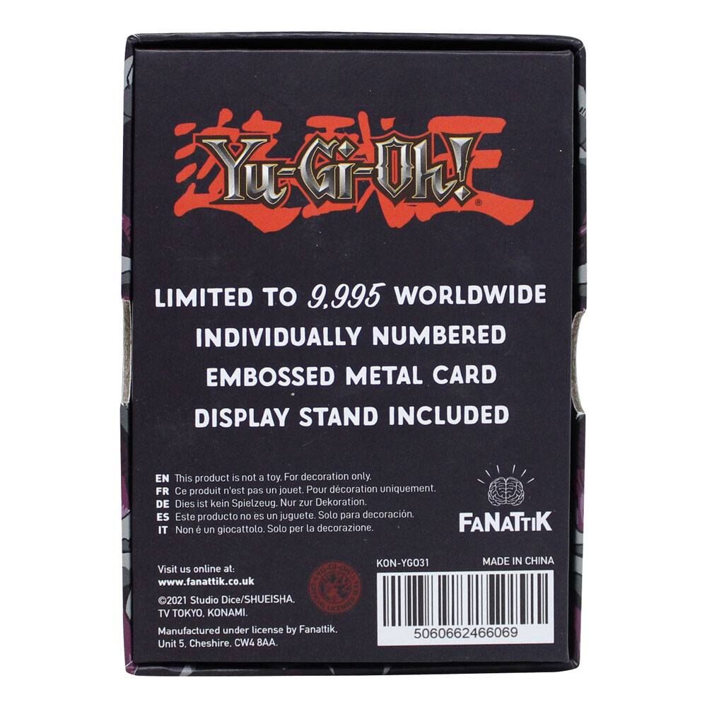 Yu-Gi-Oh! Summoned Skull Limited Edition Metal Card