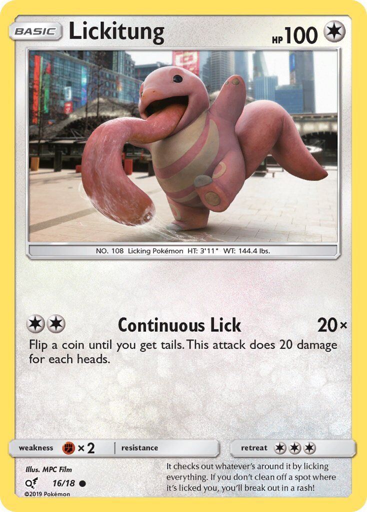 Lickitung - 16/18 - EN Lickitung - 16/18 - EN