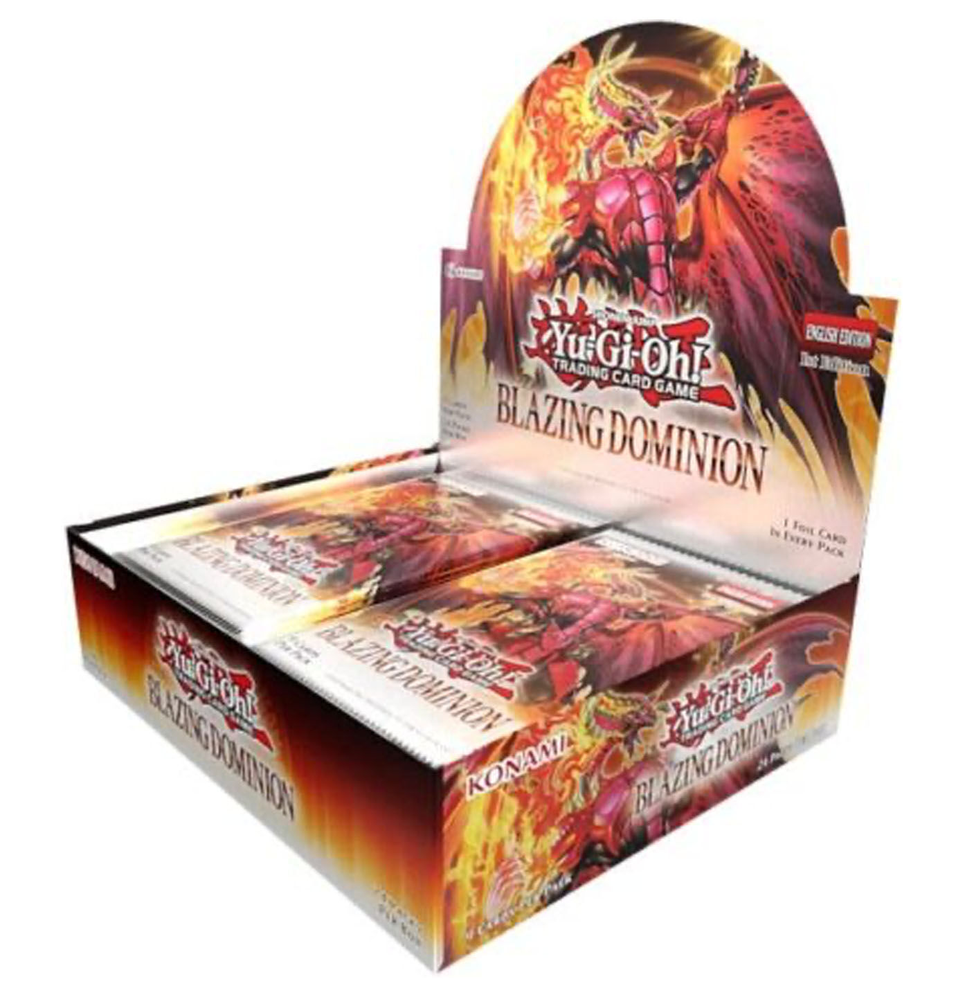 Blazing Dominion Booster Display (24) - 1. Auflage - Yu-Gi-Oh! - EN