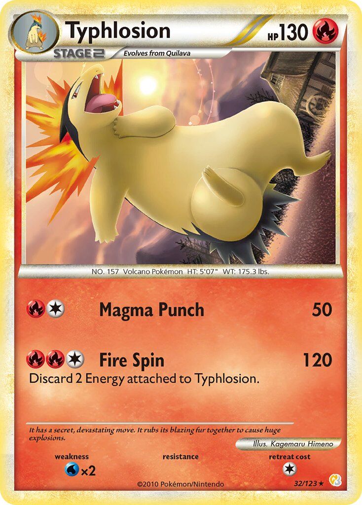 Typhlosion - 32/123 - EN