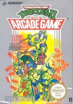 Teenage Mutant Hero Turtles II - NES Teenage Mutant Hero Turtles II - NES