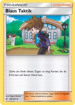 Blaus Taktik 188/236 - Pokémon TCG