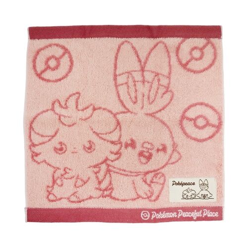 Scorbunny & Espurr Hand Towel - 25 x 25 cm Scorbunny & Espurr Hand Towel - 25 x 25 cm