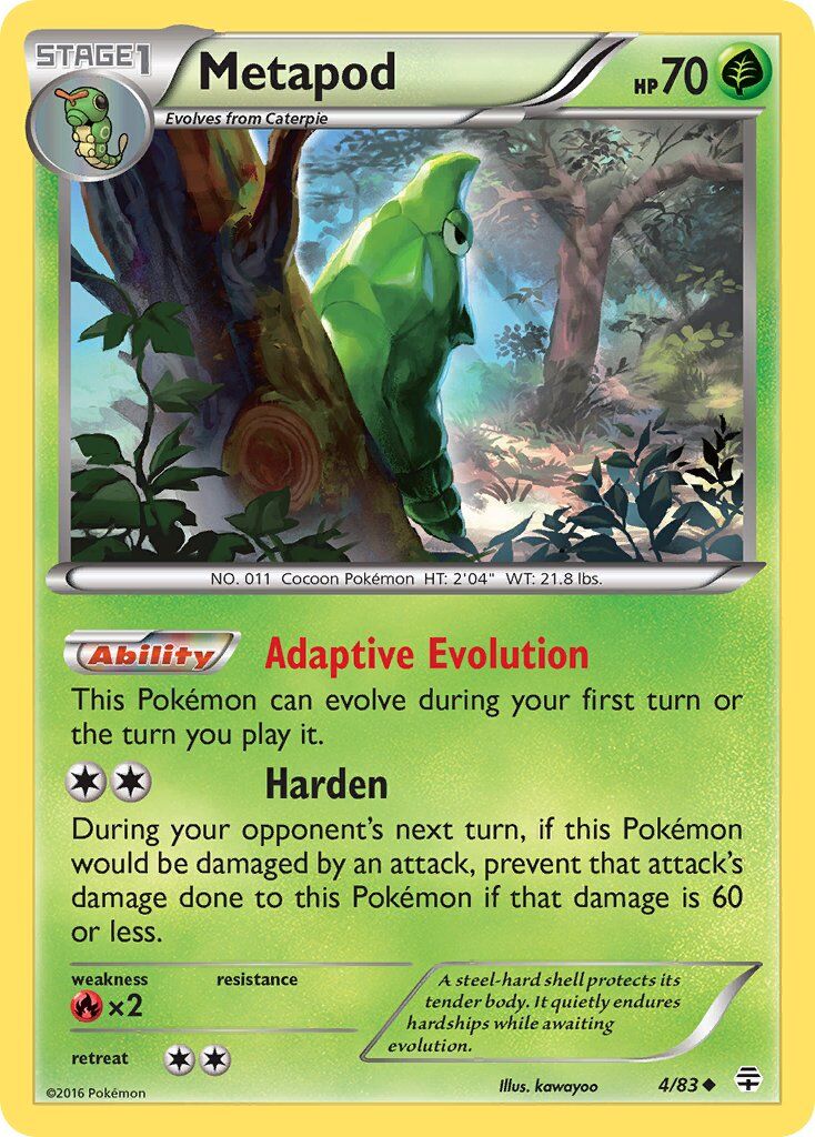 Metapod - 4/83 - EN