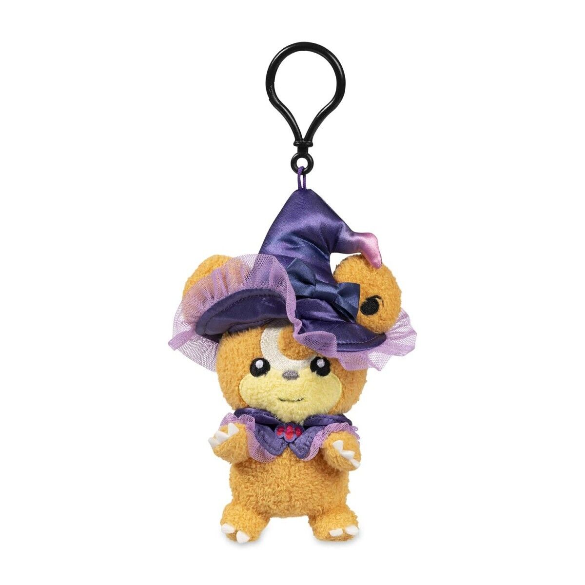 Teddiursa Halloween Ghost Chateau Pokémon Key Chain Plush 