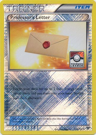 Professor's Letter 123/146 - Pokémon TCG