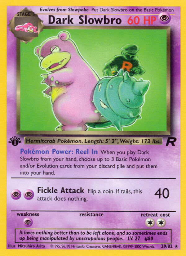 Dark Slowbro - 29/82 - EN