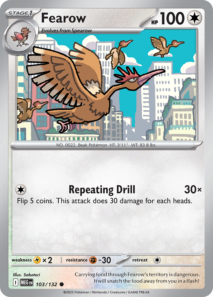 Fearow - 103/132 - EN