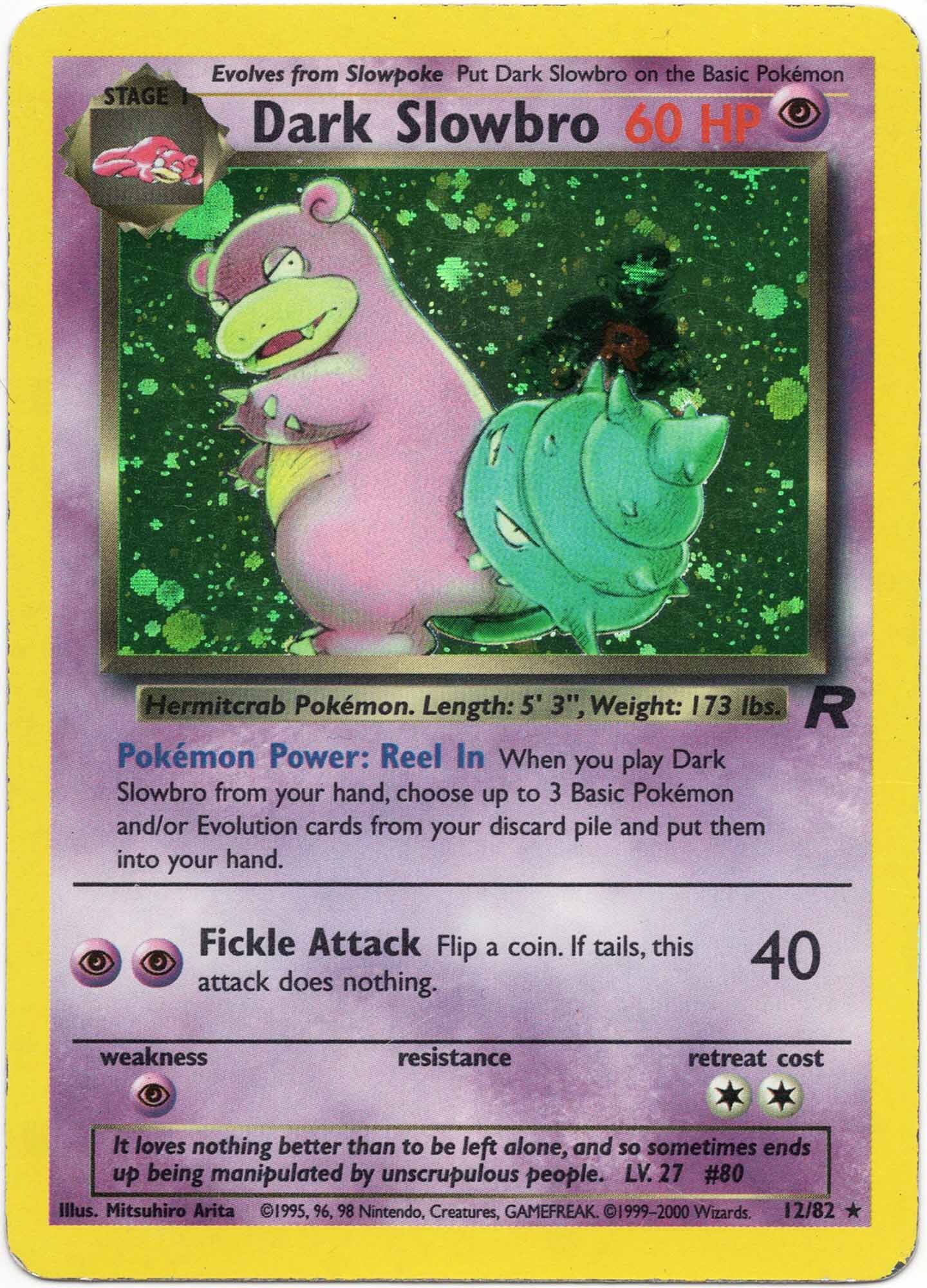 dark-slowbro-12-82-poke-mon-tcg-lightly-played Dark Slowbro - 12/82 - Pokémon TCG (Lightly Played)