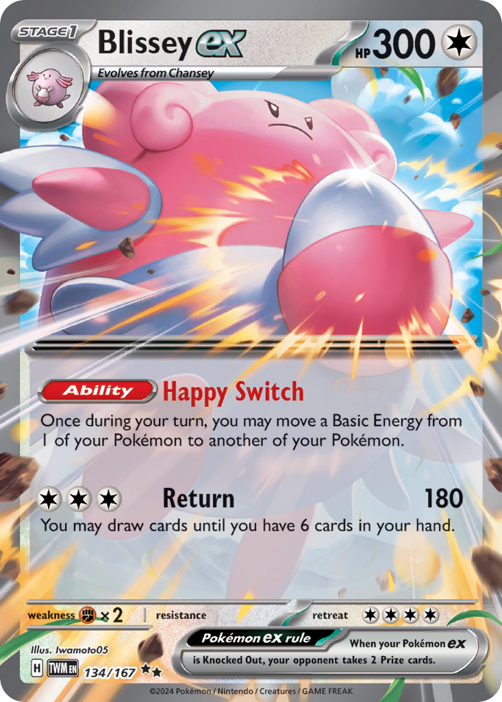Blissey ex - 134/167 - EN