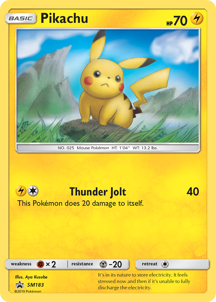 Pikachu - SM183/SM183 - EN Pikachu - SM183/SM183 - EN