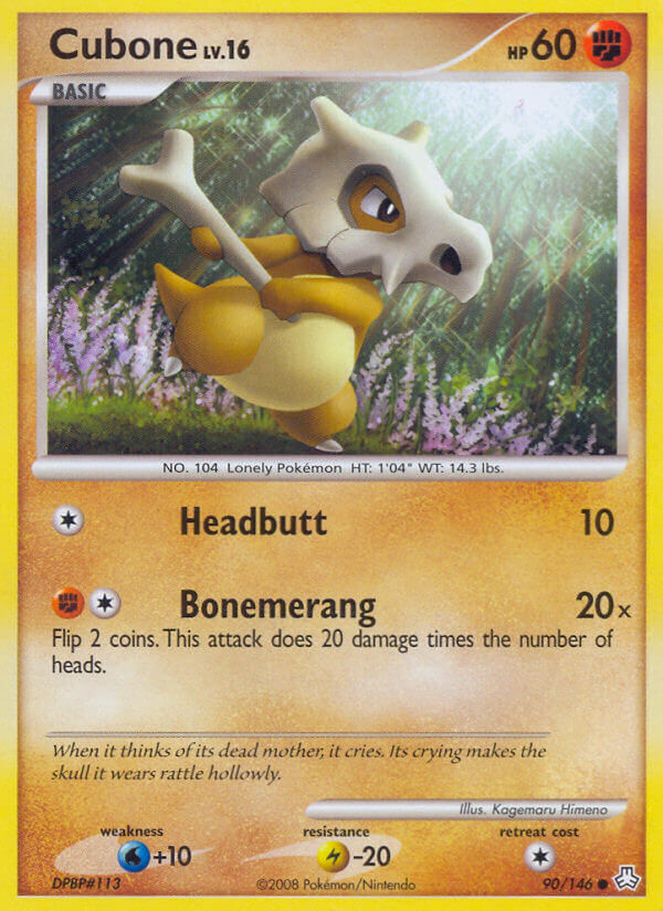 Cubone - 90/146 - EN Cubone - 90/146 - EN