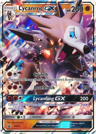 Wolwerock GX SM14 - Pokémon TCG