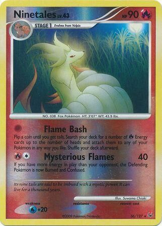 Ninetales - 36/127 - Reverse Holo - EN