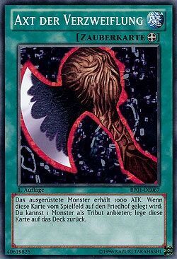 Axt der Verzweiflung - Yu-Gi-Oh!