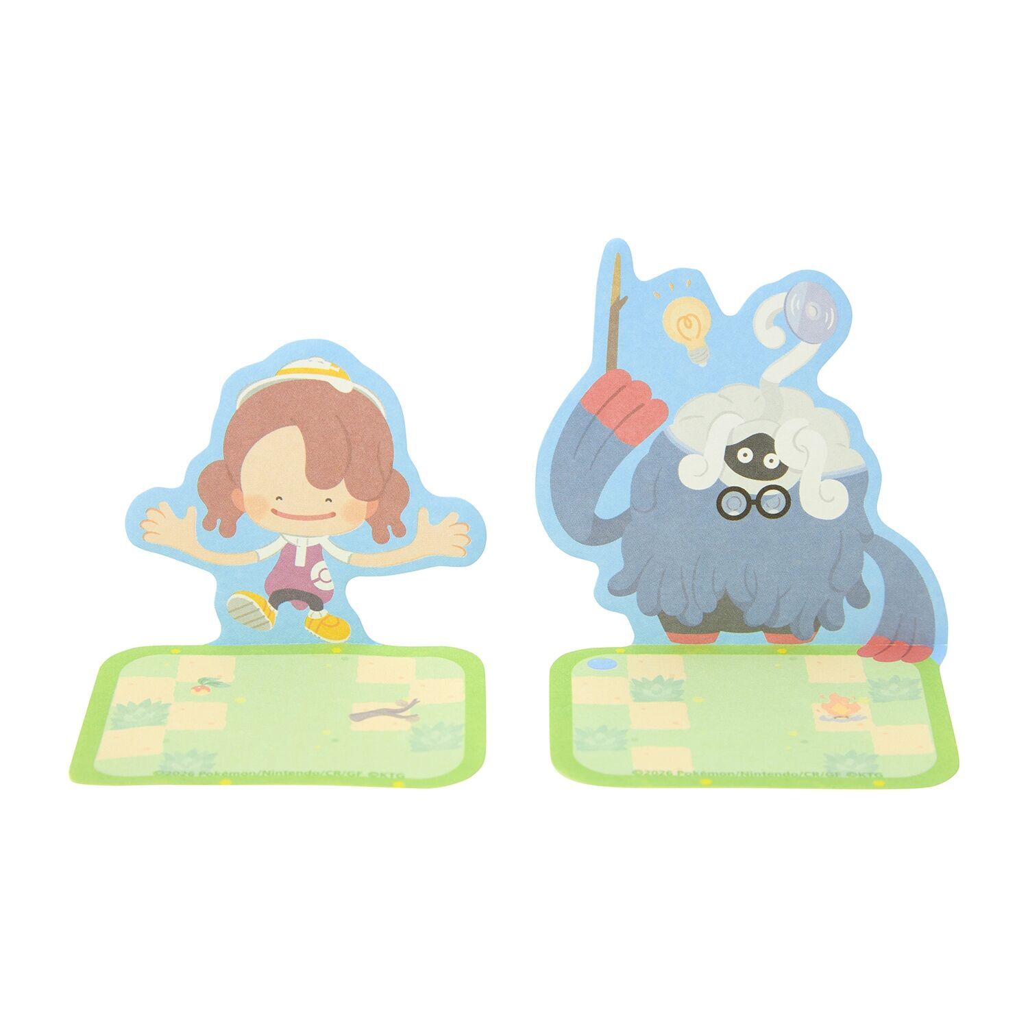 Ditto & Tangrowth Stand Sticky Note