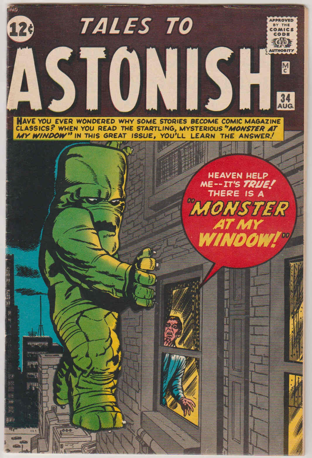 Tales to Astonish #34