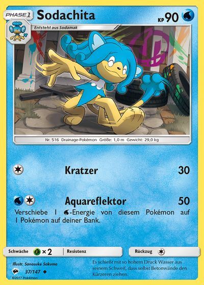 Sodachita 037/147 - Pokémon TCG